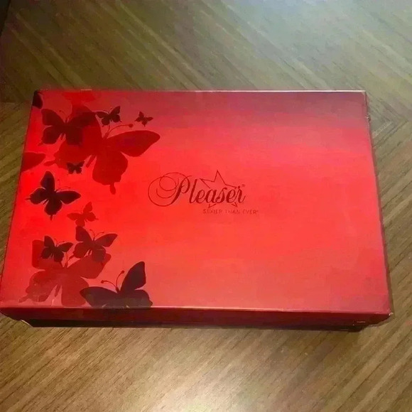 Pleaser 7” Black Patent LED light up Platform boot - Picture 5 of 5